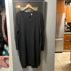 H&M Dark Gray Knit Dress